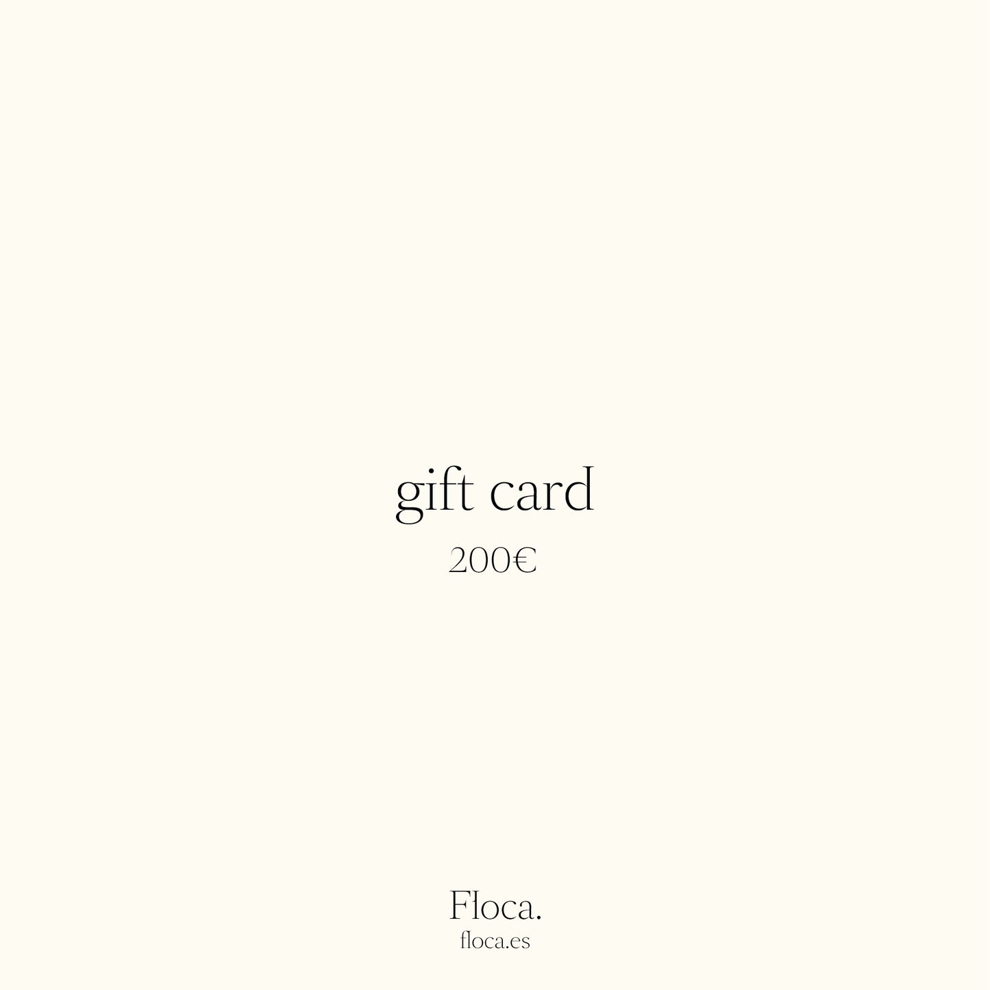 Tarjeta de regalo