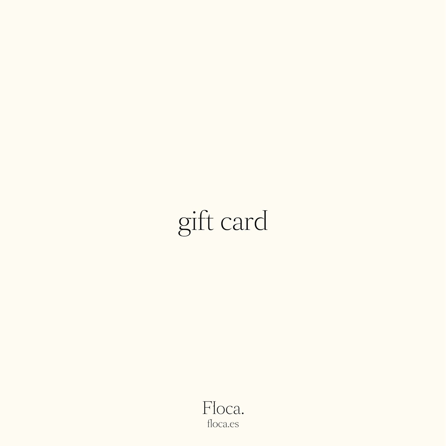 Tarjeta de regalo